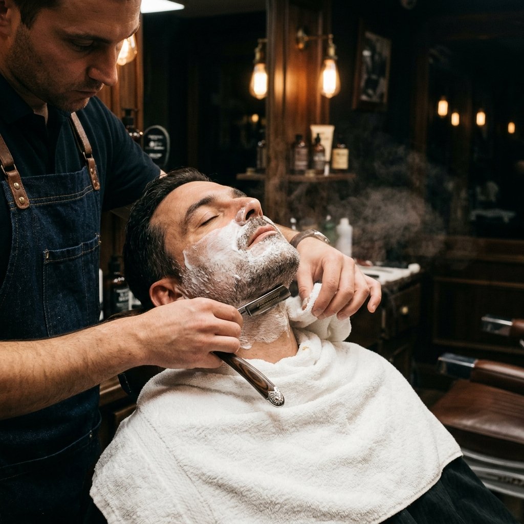 Rasage Traditionnel au Rasoir